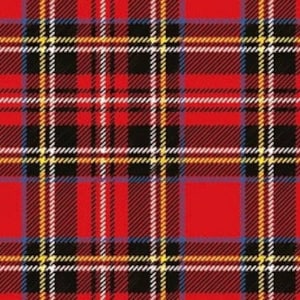 Serwetka papierowa x 4 do decoupage'u i rękodzieła Czerwona Tartan