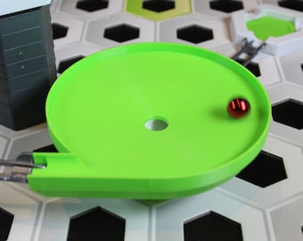 Gravitrax compatible mega spinning top