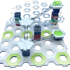 Gravitrax compatible abutment with Duplo/LEGO Set of 6 pairs