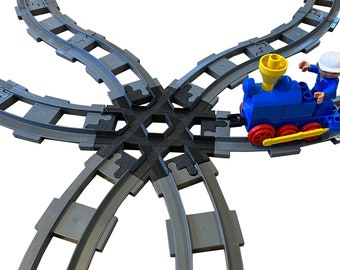 Children s playground 6 way crossing for Duplo train
