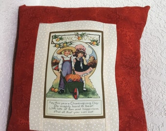 1912 Postcard Pillow
