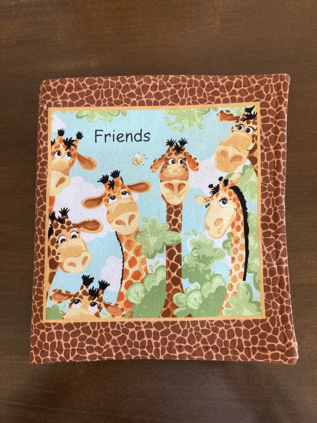 Children's Fabric Book Etsy