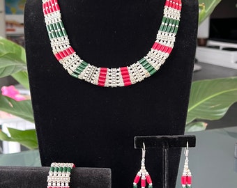 Harmonic Colorful Beads Jewelry Set