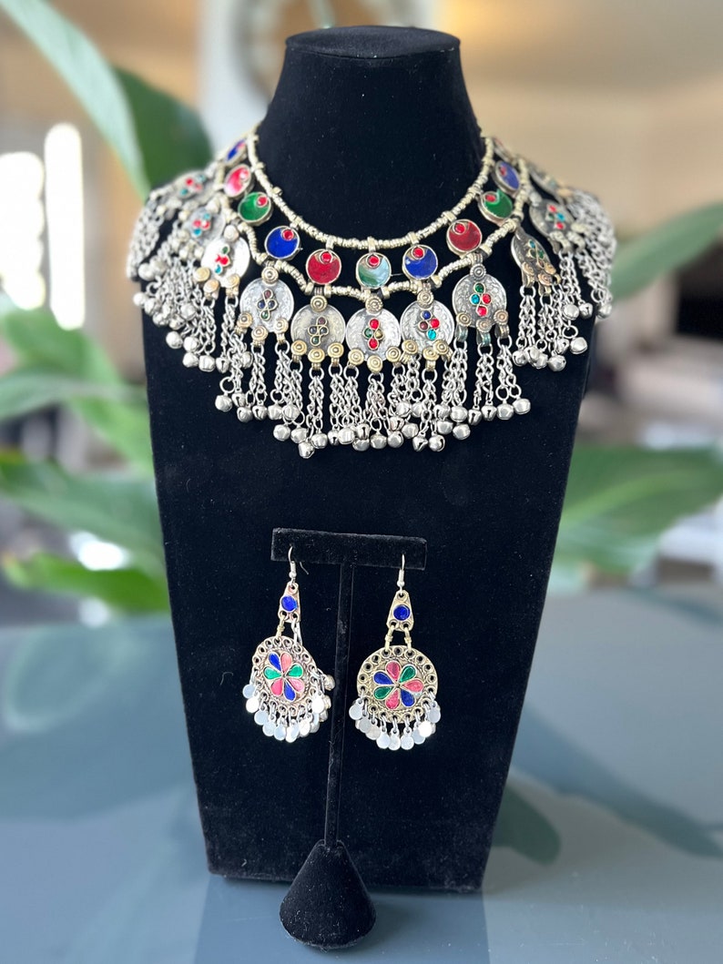 Kuchi Necklace and Earrings Set image 1