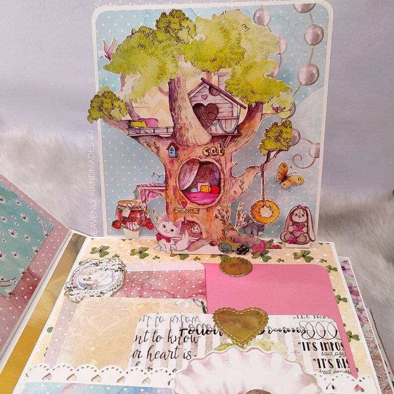 Custom Baby Girl Scrapbook, Baby Girl First Year Album, Baby Girl