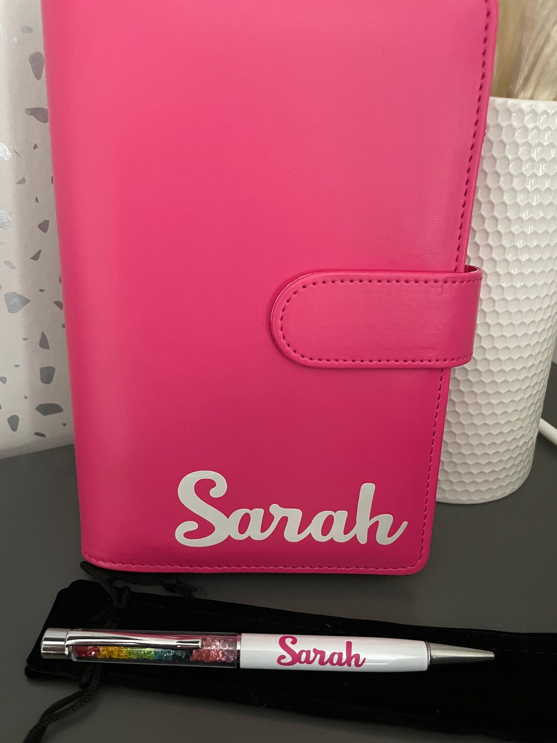 Personalised Pink A5 Planner for Weddings/Budgets/Work Notes Etsy