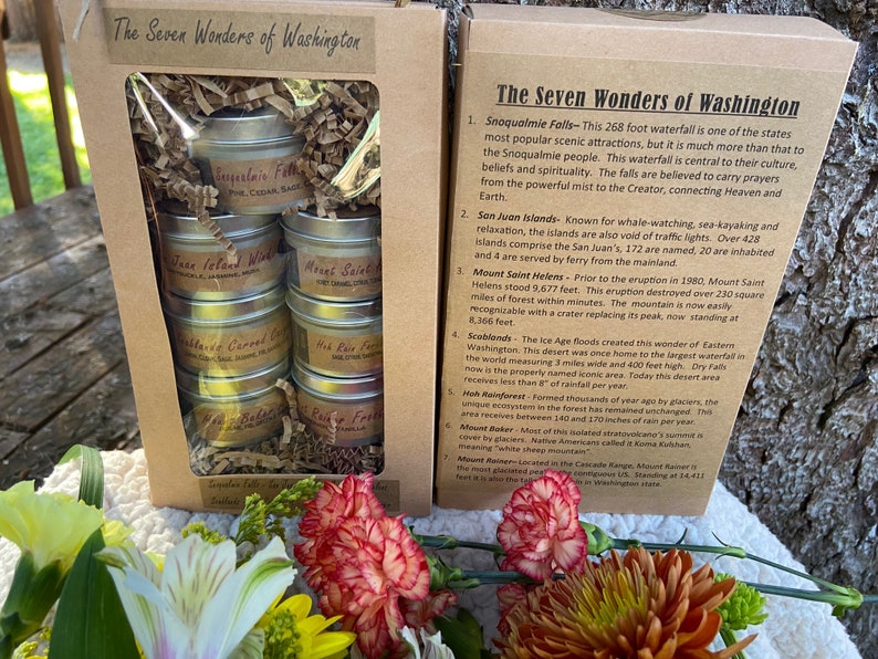 Washington Presentset - PNW - Sojaljus - Hoh Rainforest - Snoqualmie Falls - San Juan - Mount St. Helen - Scablands - Mount Baker - Mount Rainer bild 4