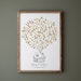 House Thumbprint Guest Book , PRINTABLE, Wedding Fingerprint Decor, up ...