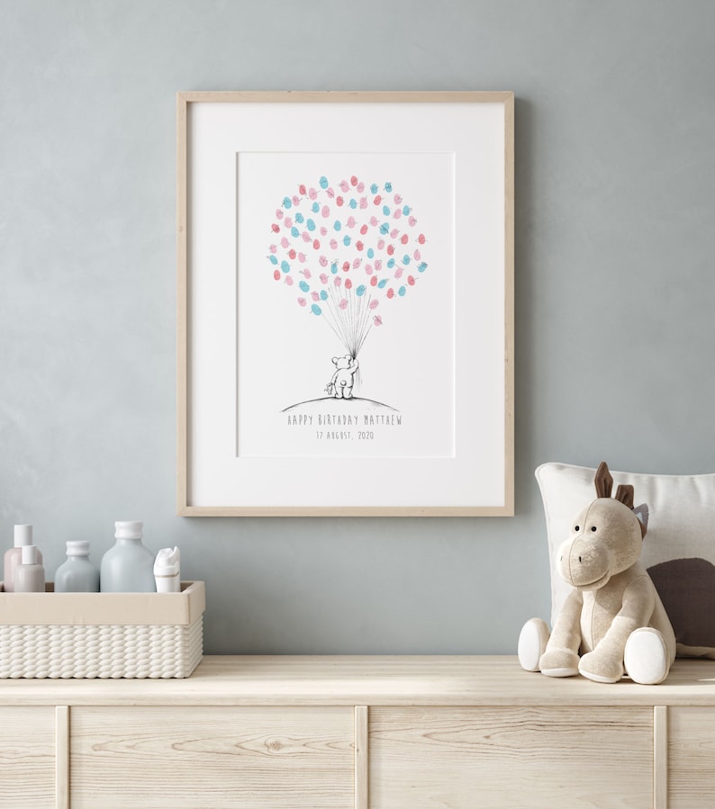 Baby Bear Guest Book PRINTABLE GUEST BOOK Birthday - Etsy