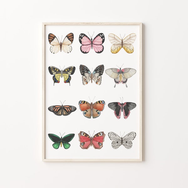 Butterfly Printable - Etsy