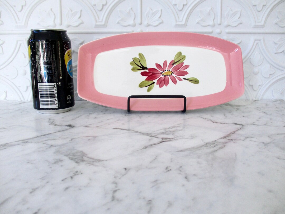 Vintage Sandwich Plate Made by Superior Hand Painted Etsy