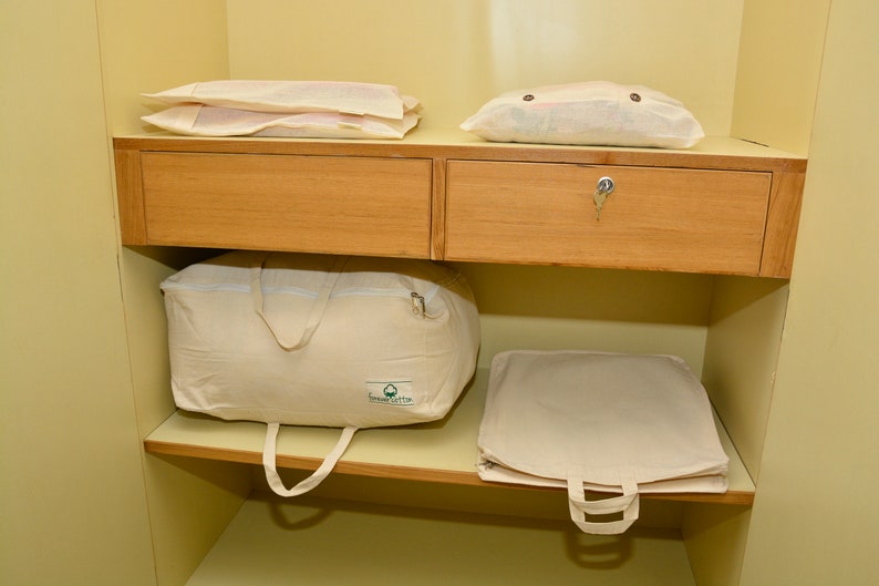 Pure Cotton Storage Bag for Beddings Comforters Blankets Etsy