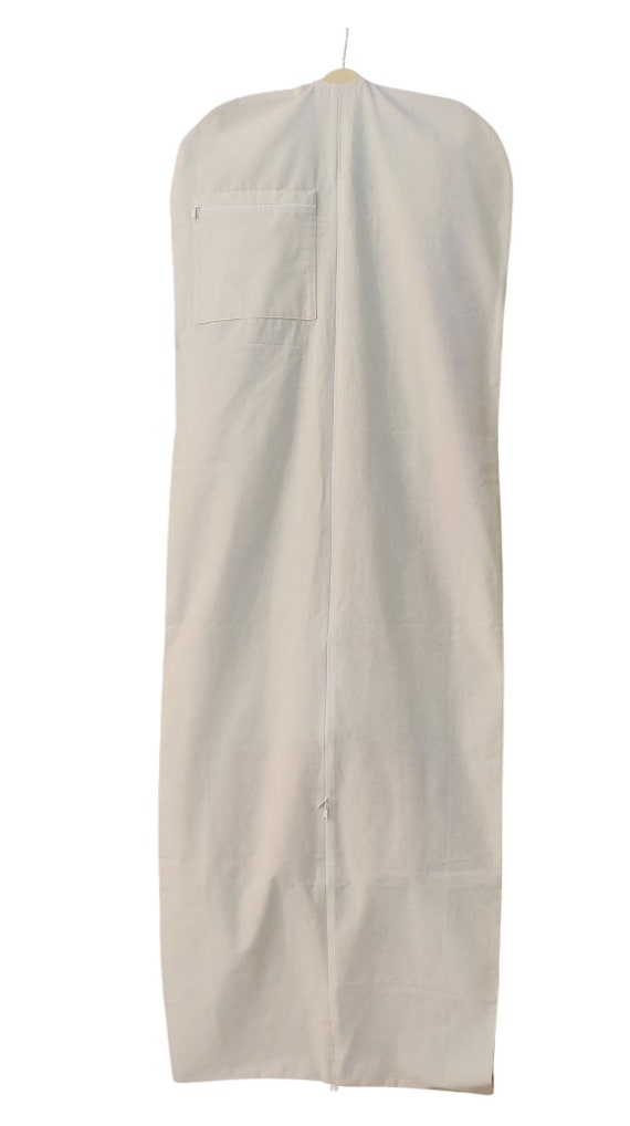 cotton wedding dress garment bag Cotton Wedding Dress Bag: Breathable Garment Storage (70