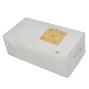 Premium Cotton Storage Bags/Closet Storage Case/Ideal for Ikea Closets/100% Pure Cotton/Travel Pack/Cloth Bag (size: 9”X17”X6”)
