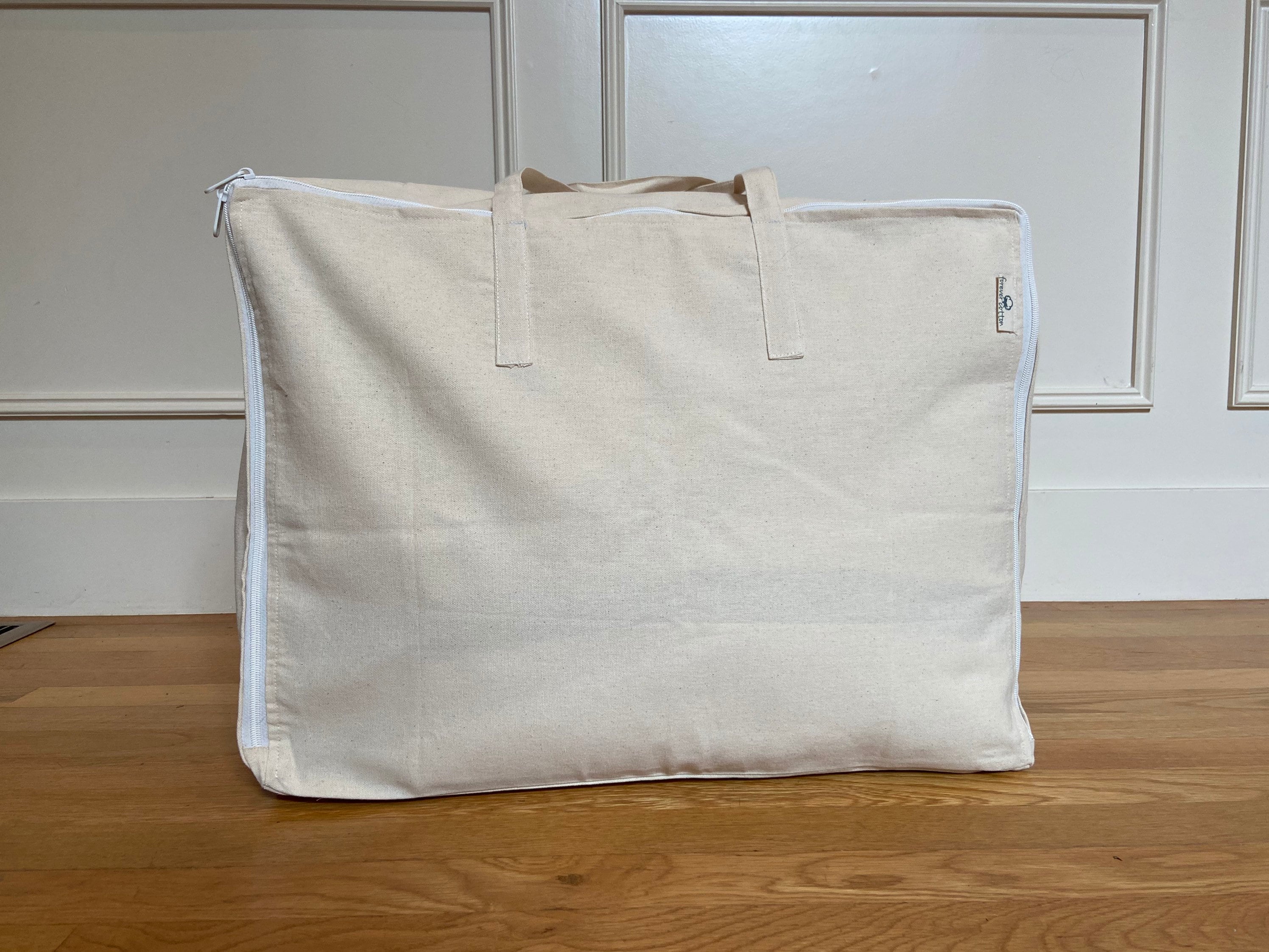 White Canvas Tote Bag