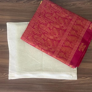 Housses pour vêtements en coton faites main avec fermeture éclair/16 x 14 po./housse sari/pack de voyage/sac à vêtements/organisateur de penderie lot de 5, 10 ou 15 image 6