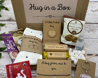 Hug in a Box | Gift Box | Treat Box | Personalised | Self Care Gift | Birthday Treat | Gifts For Friends | Thinking of You |