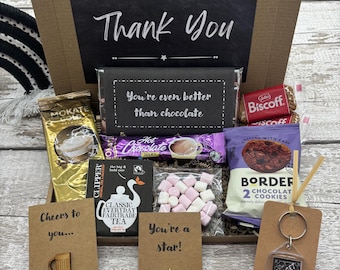 Men’s Thank You Letterbox Gift | Treat Box for Him | Thank You Gift | Appreciation Gift | Teacher Thank You | Colleague | Gifts for Him