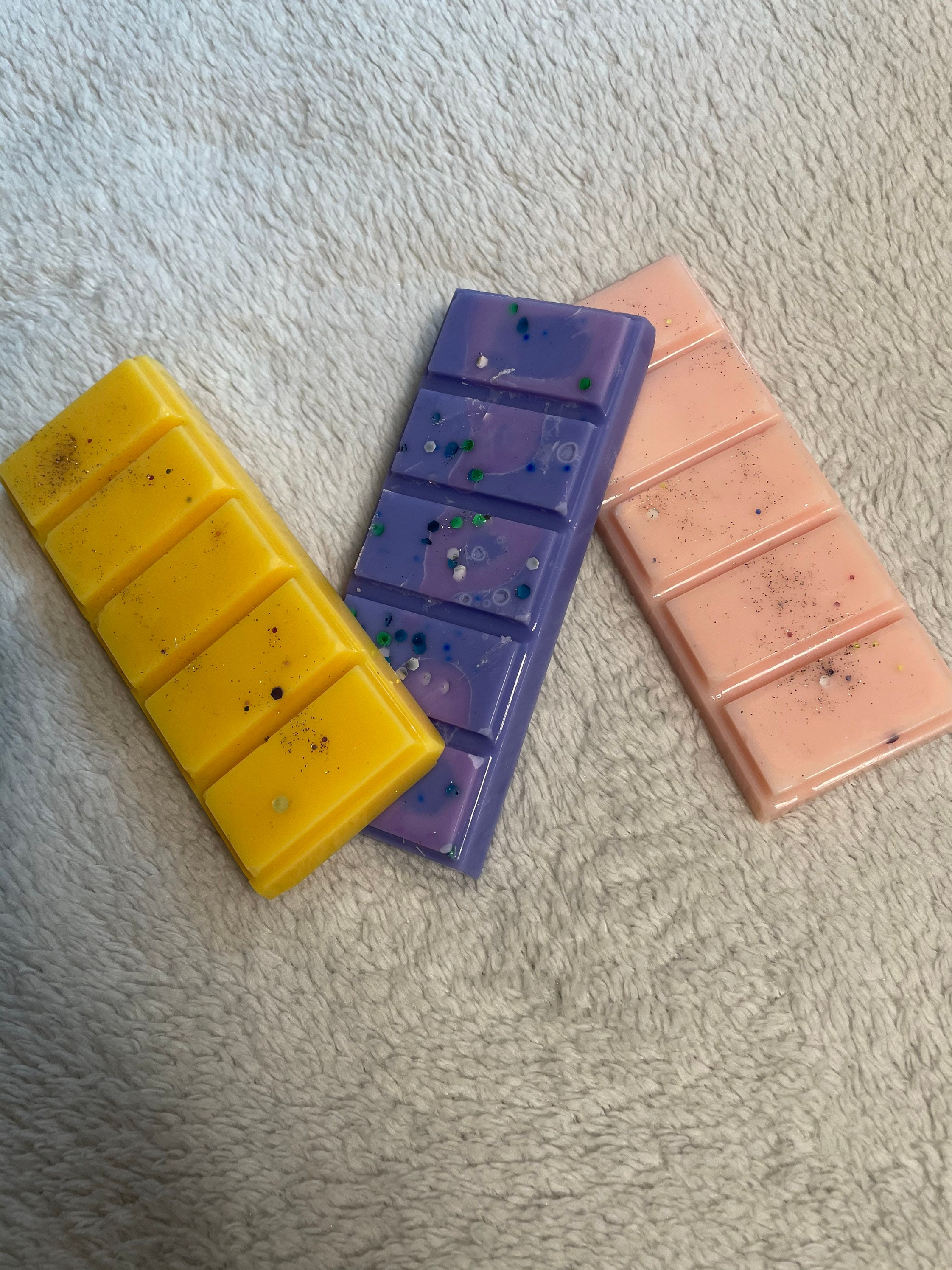Wax melt Snap Bars/ 50g/ 5 bar / snap / medium size/ chocolate Etsy