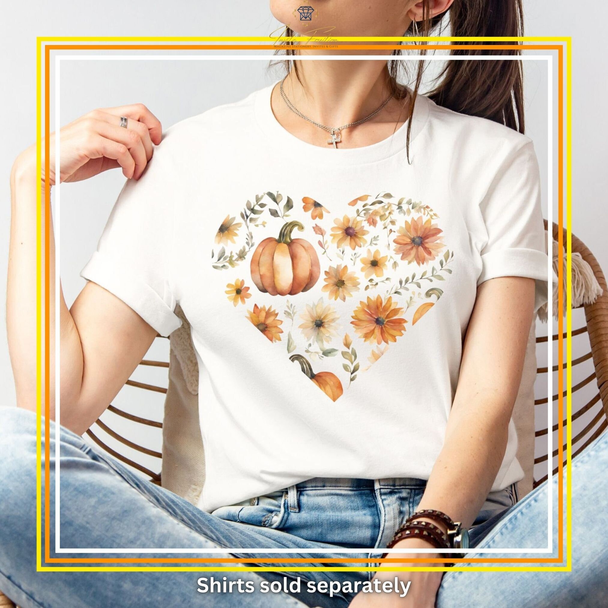 T-Shirt Donna Autunno Halloween Zucca – Girocollo Maniche Corte – Arancione Taglia XL