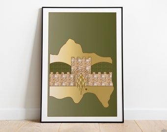 Tribe of Simeon Fine Art Print - City of Schechem - The Tribes Collection