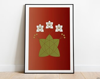 Tribe of Reuben Fine Art Print - The Mandrake Flower - The Tribes Collection