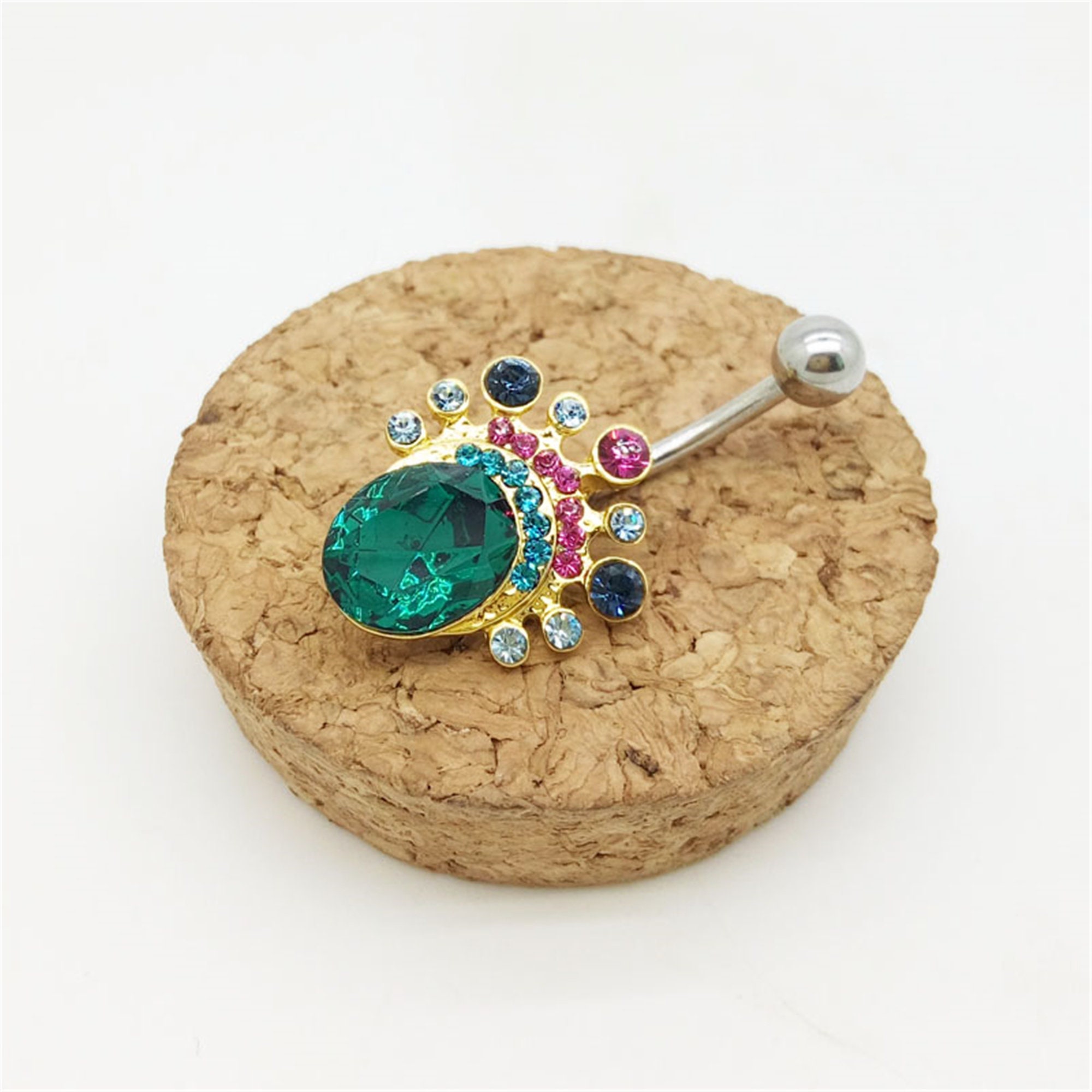 Highend Elegant Jewelry Belly Button Ring Hypoallergenic Etsy