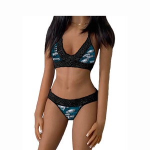Eagle print grey bikini outlet