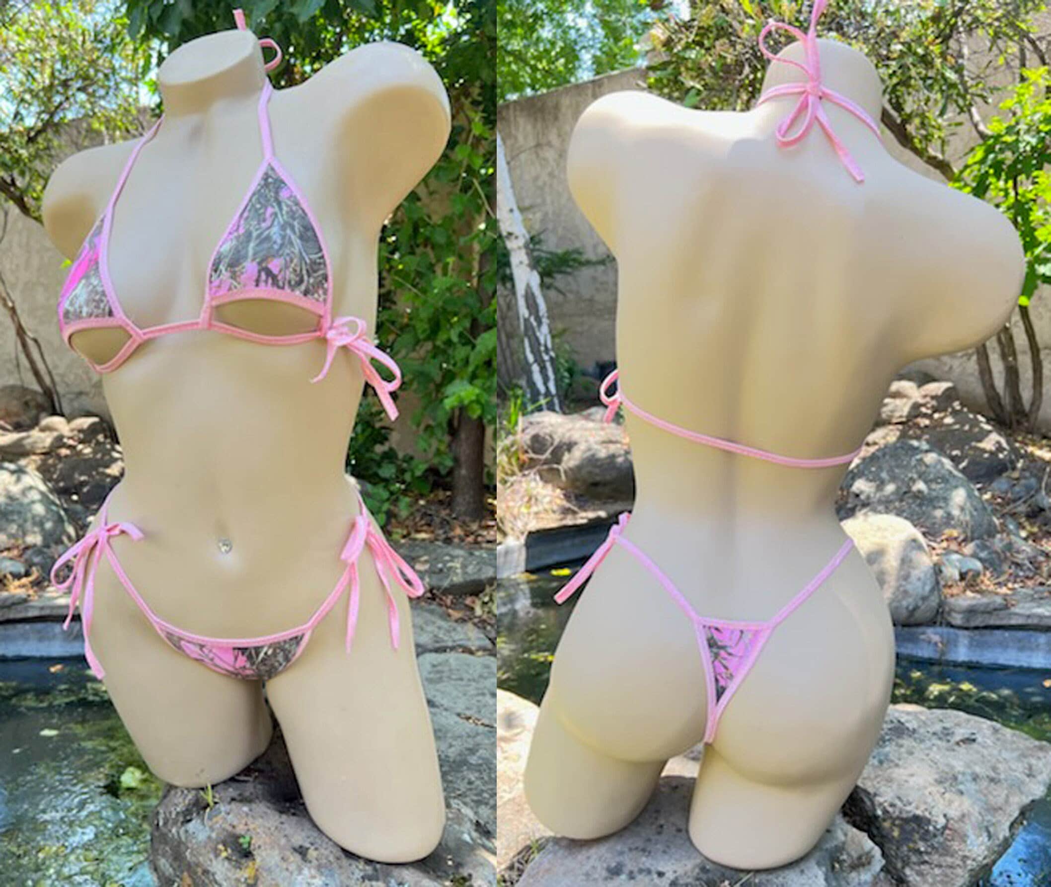 Foggy Brown String Bikini – Naliwear