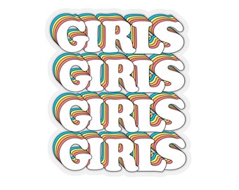 Pegatina del Orgullo de las Niñas