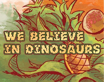 We Believe In Dinosaurs Children's Music CD for Kids and Family, Educational and Fun