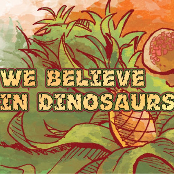 We Believe In Dinosaurs Children's Music CD for Kids and Family, Educational and Fun