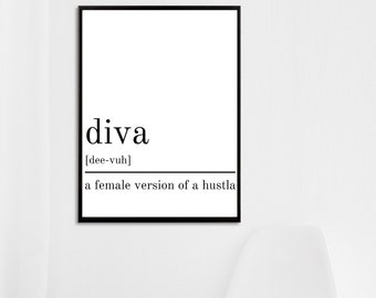 Taiko mave gentage En effektiv Diva Definition | Etsy