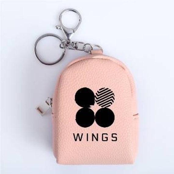 BTS Keychain Coin Pouch - Etsy