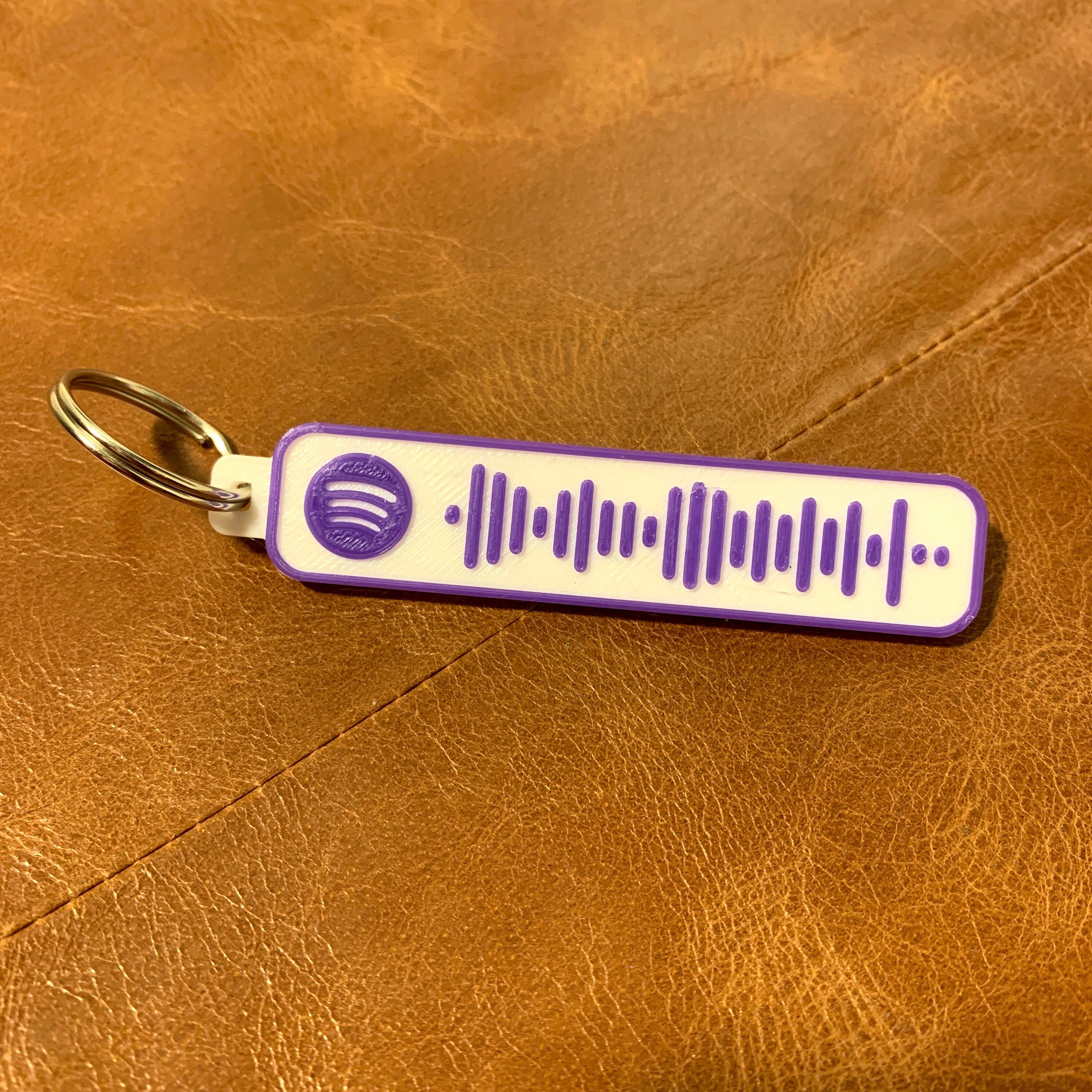 Spotify Code Keyring/tag Great for Music Lovers Musicians Etsy UK