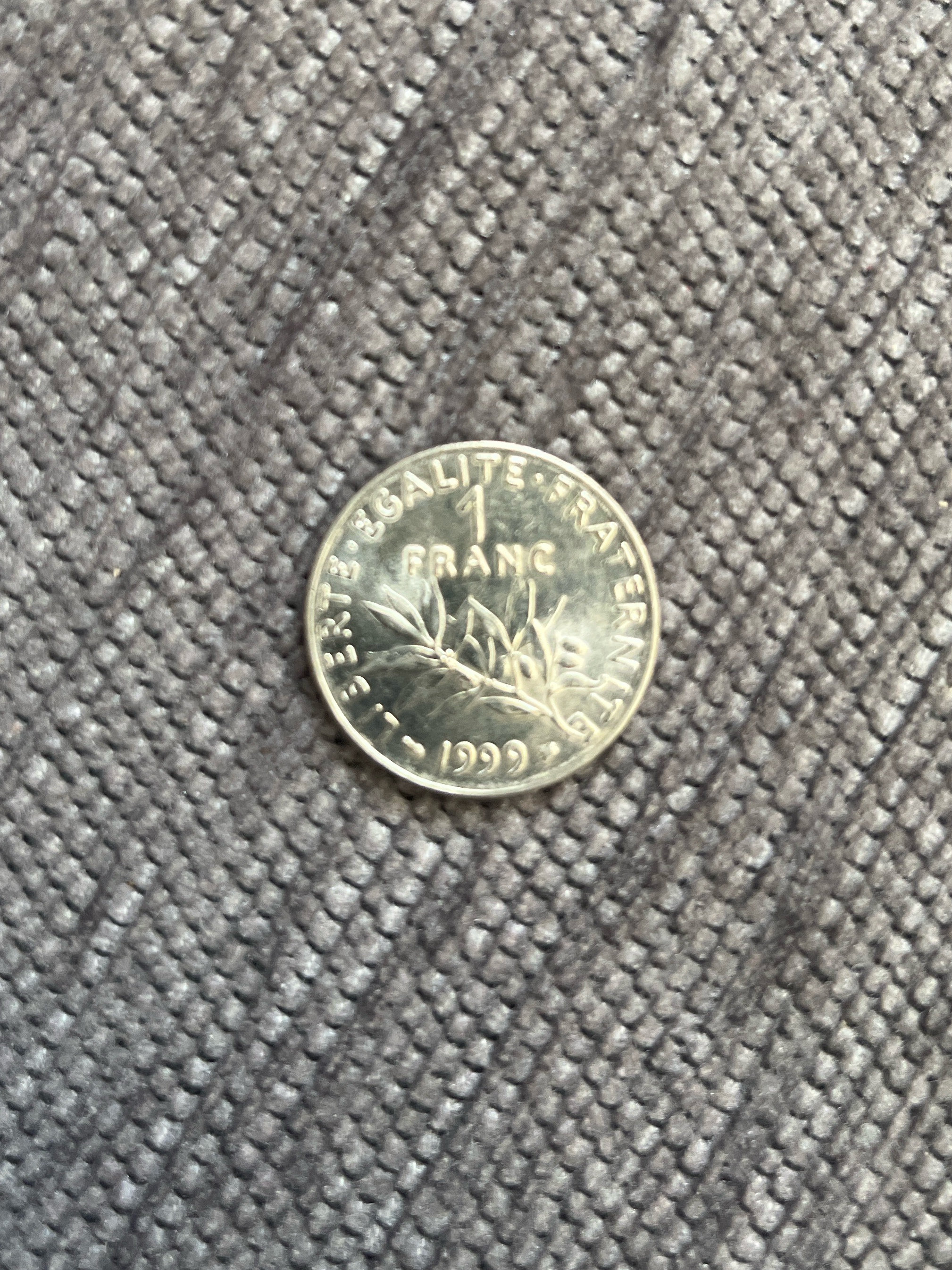 1 フラン硬貨 1999 - Etsy 日本