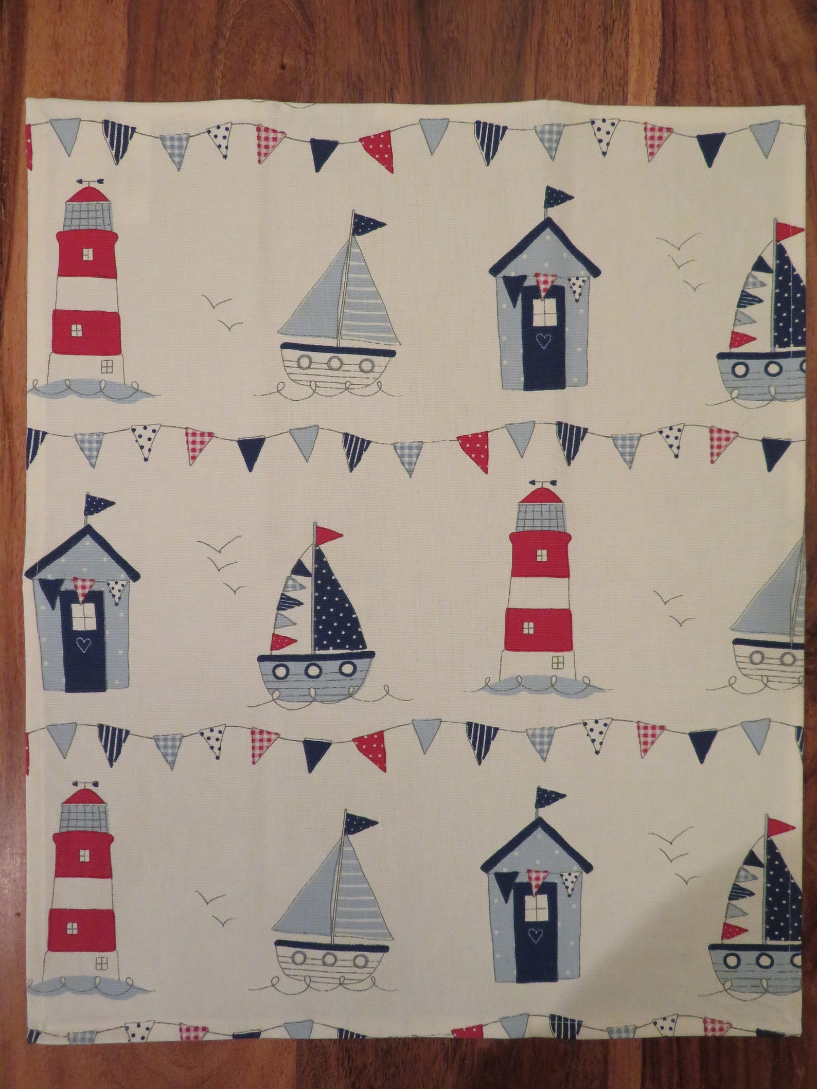 Caravan Tea Towels Maritime Blue Design Campervan Motor Etsy