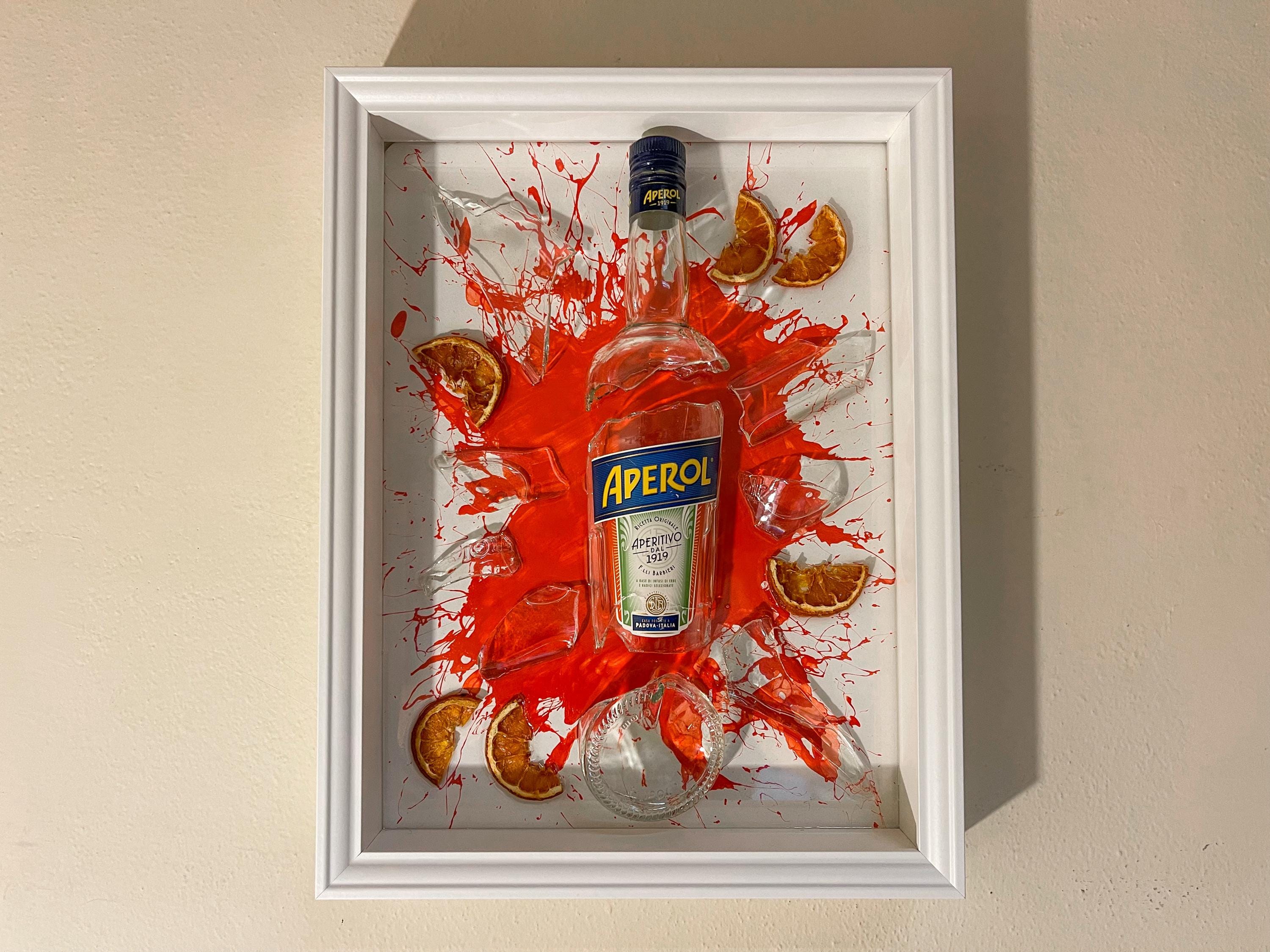 絵画 bottle Painting With Broken Bottle - Etsy