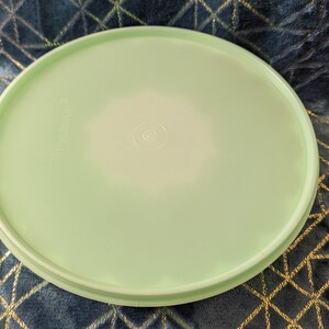 Tupperware Jel-n-Serve #617-2 – Couvercle De Base Uniquement – Blanc – Occasion