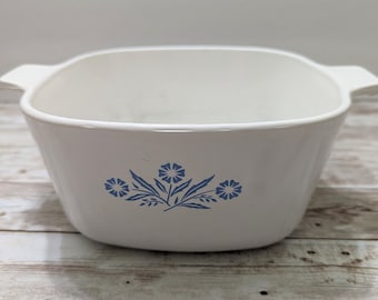 Vintage Corningware blå blåklintgryta 1 3/4 liter