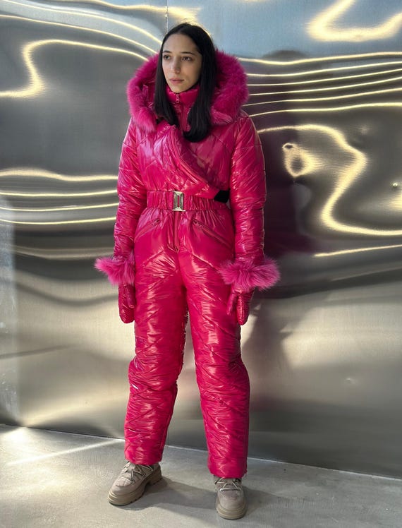 カップルモデル メンズ & レディース スキースーツ ワンピース