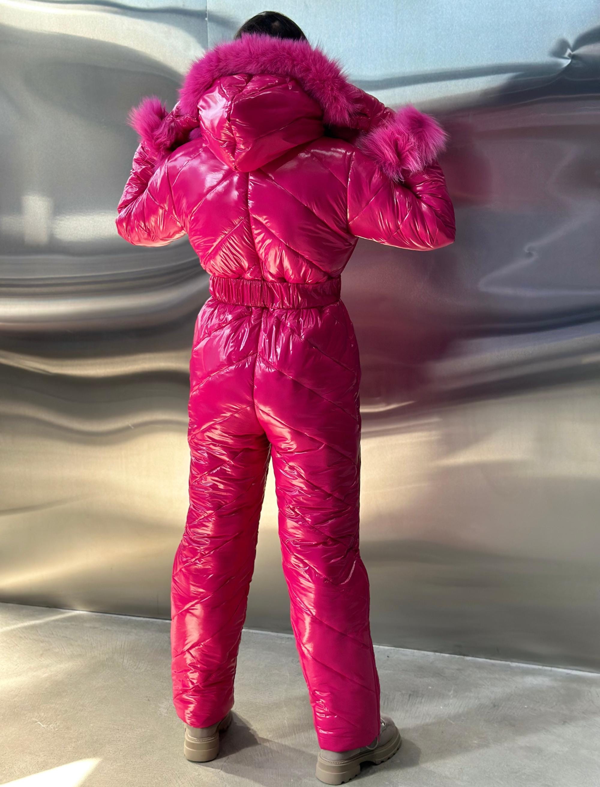 sexy ski suit Styling In Winter Burton Hot Pink Ski Jumpsuit Pink Women Ski Jumpsuit,  Pink Warm Overalls Women's, Ski One-piece For Women, Snowsuit Ski Jumpsuit,  Winter Overalls, Ski Suit