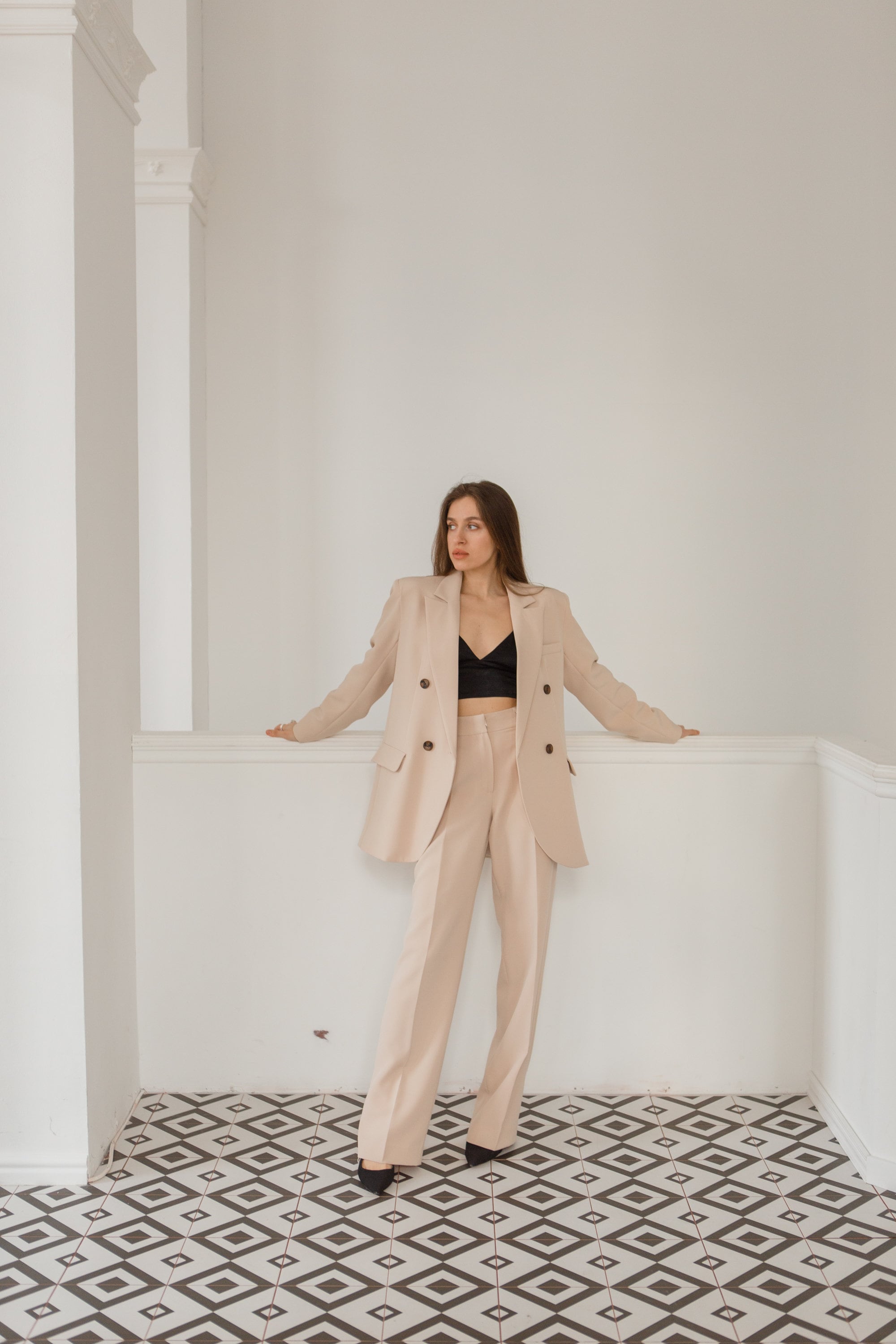スーツ SEMI COUTURE Women Suit Jackets Y5SM06V560 Beige SEMICOUTURE: Jacket woman - Beige | Semicouture blazer