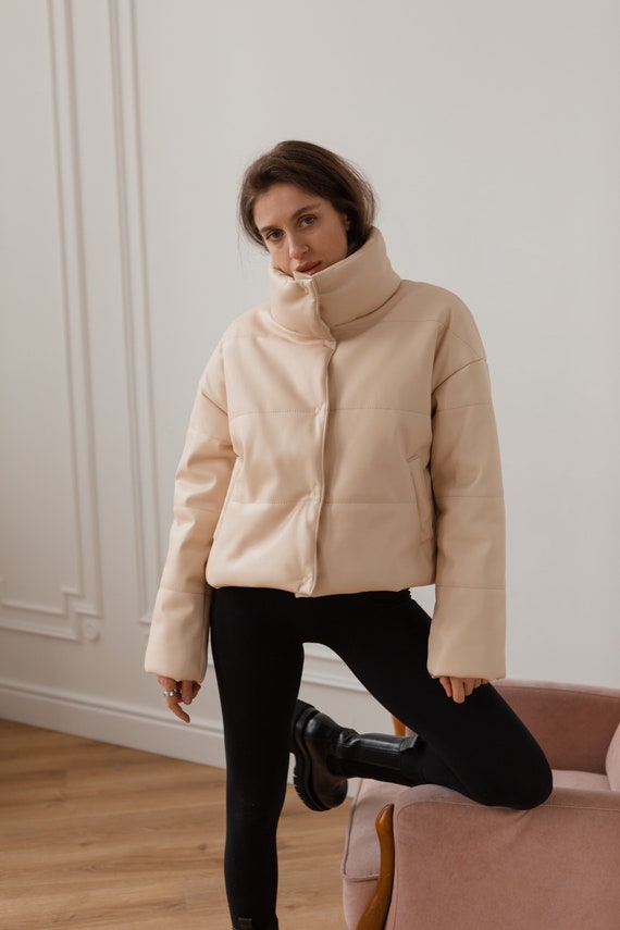 Cream spring jacket discount