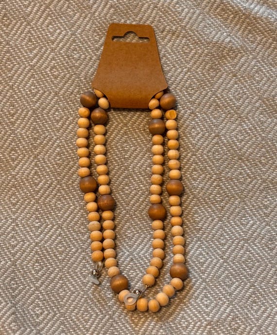 Buddha Knits & Beads: Beaded Eyeglass Accessory Chain (Multiple Styles Made to Oder)