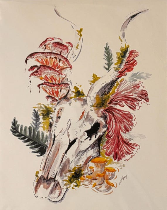 Watercolor Prints 8x10 by Local Bloomington Artist Jordan Proffitt-Hilbert