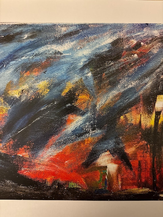 Sleep Walking Print-by Local Bloomington Artist Monique Proffitt