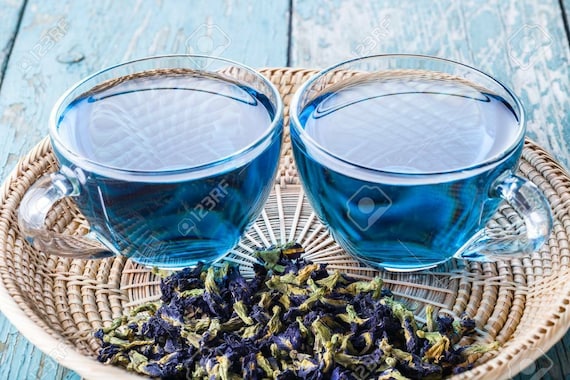 Blue butterfly pea tea bags