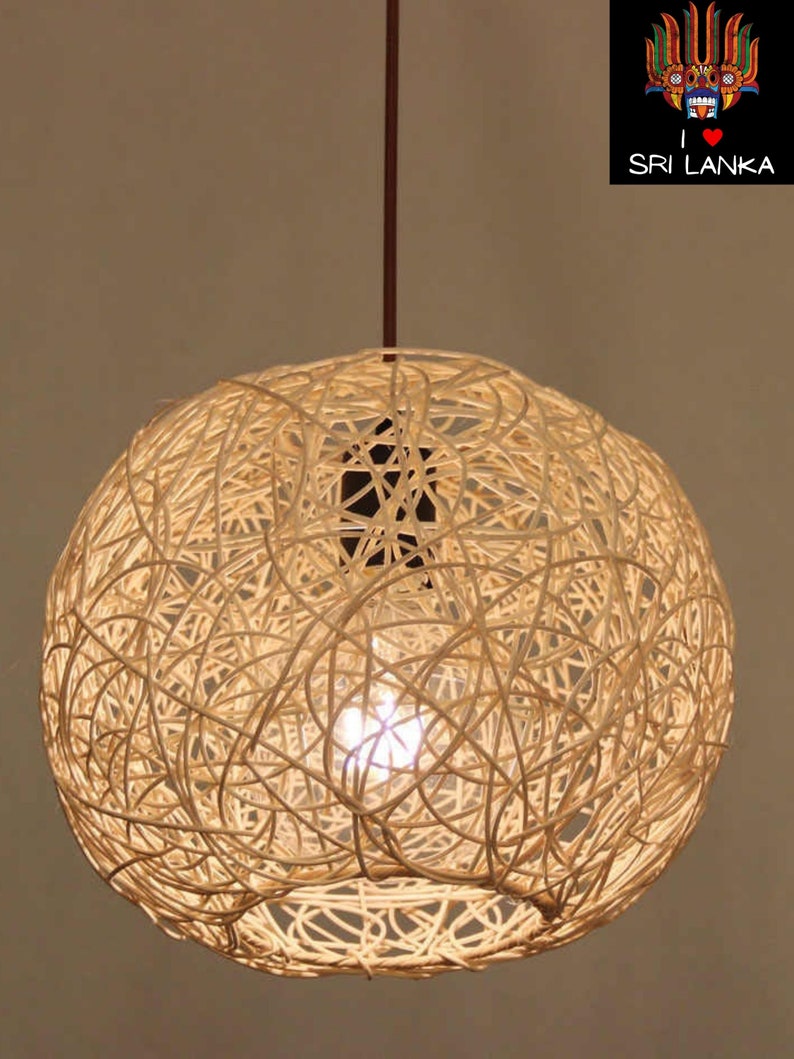 Cane Lamps Shade/ Natural Cane Lamp Cover/ Free Shipping/ Hand Etsy