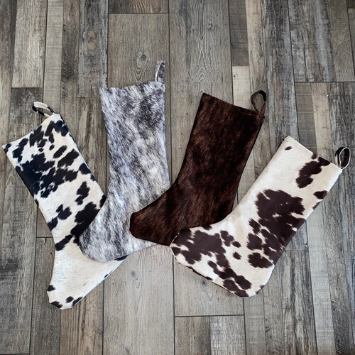 Mini Faux Cowhide Etsy